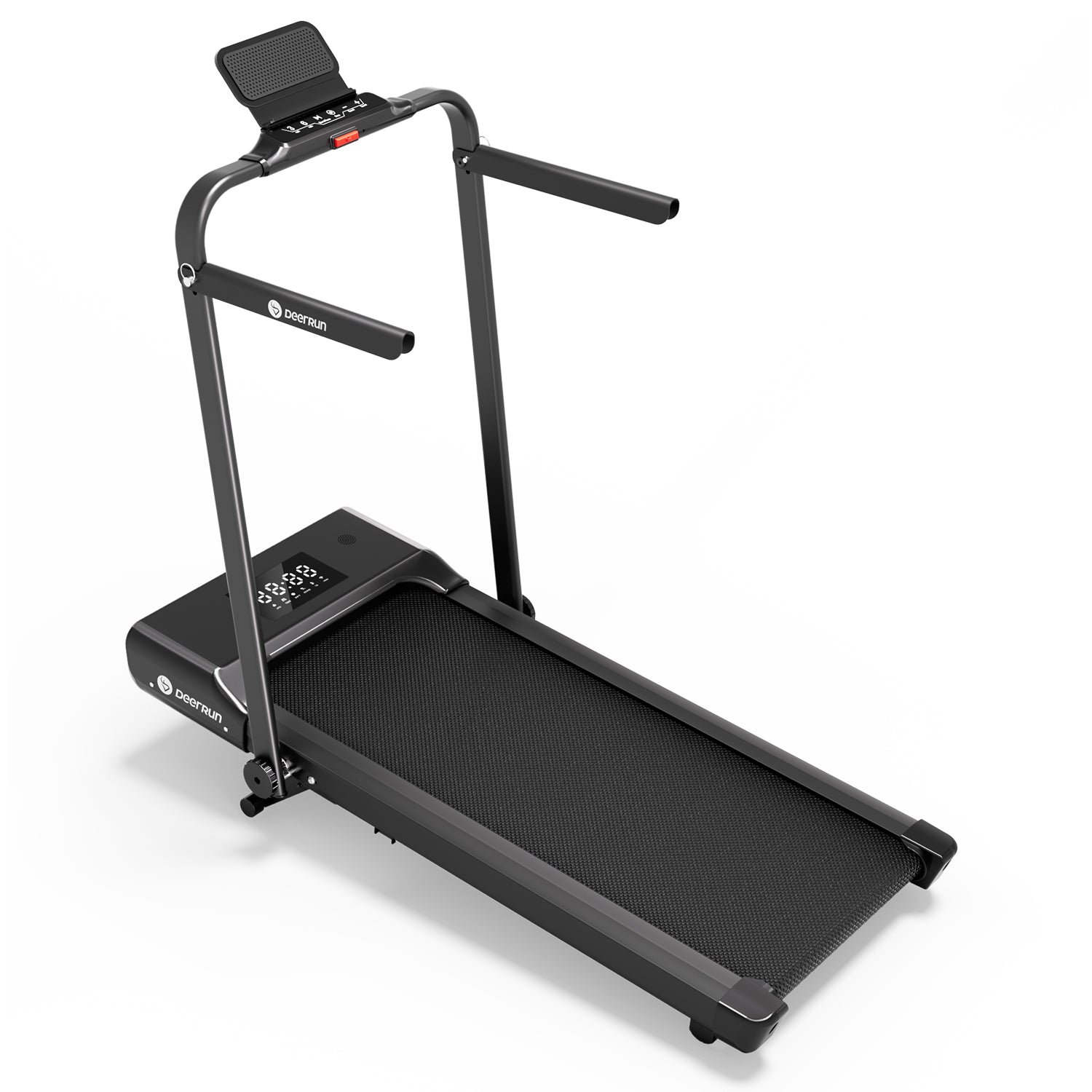 DeerRun A5 Mini 5.4% Incline Smart 2 in 1 Folding Treadmill with Handrail
