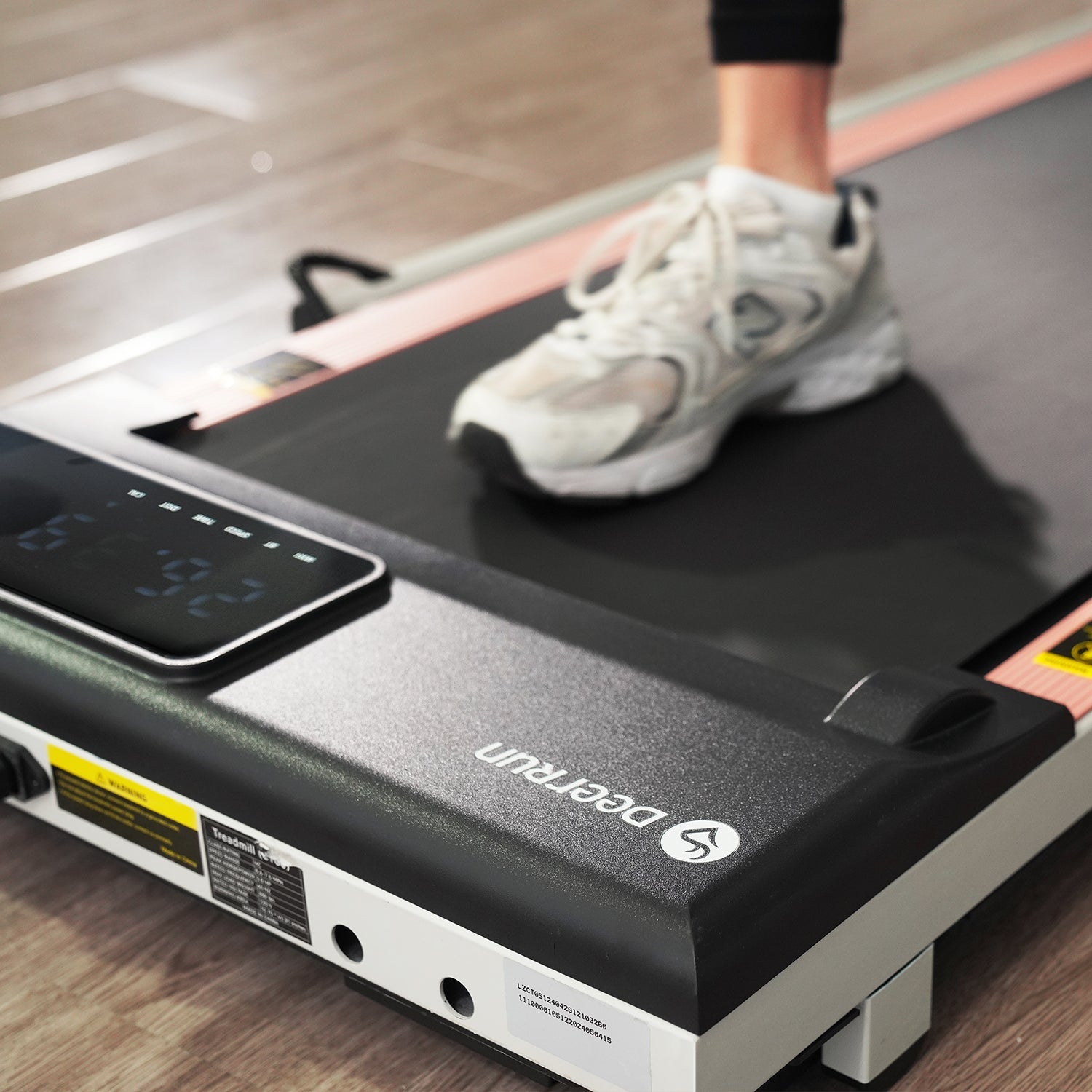 DeerRun A5 Pro Smart 2 in 1 Folding Treadmill Pink