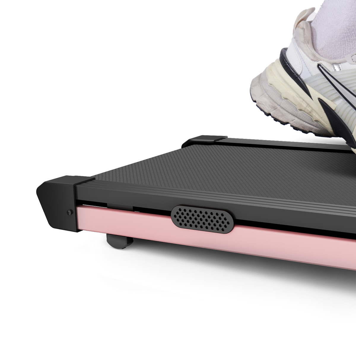 DeerRun Z10 Pro Muse Type 2 in 1 Foldable Treadmill with Remote Control, 12% Auto Incline, Pink
