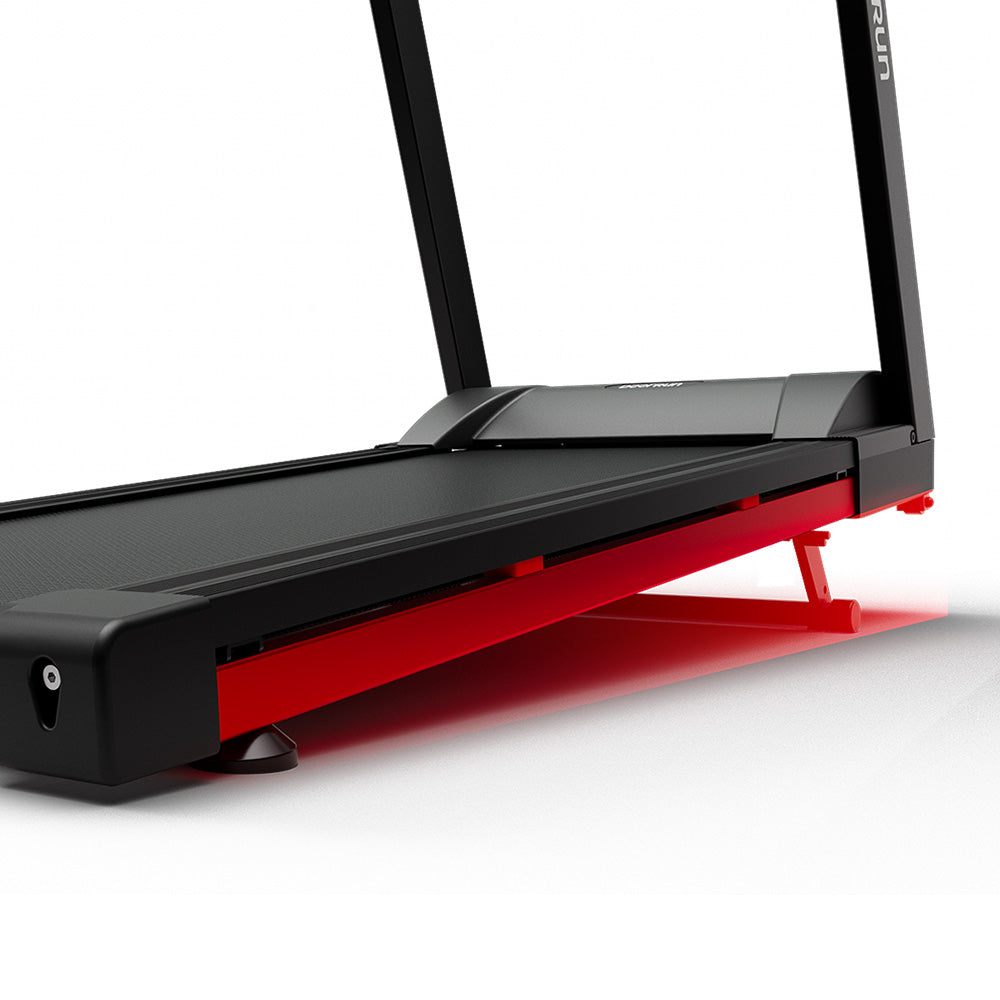 DeerRun A1 Pro Folding smart treadmill with 6% incline Red